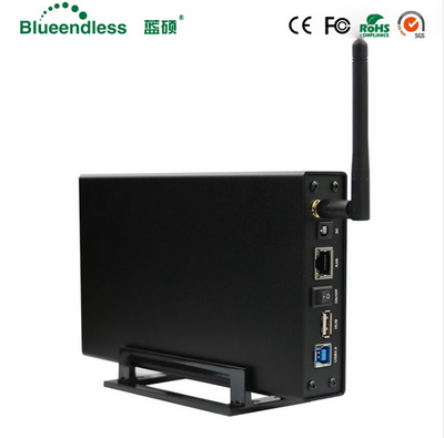 External Hard Drive Case With Wireless WiFi Antenna